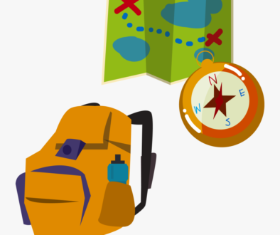 backpacking-illustration-map-compass